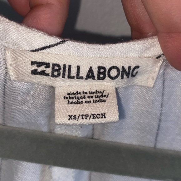 Billabong Pinstripe Romper - Picture 4 of 12